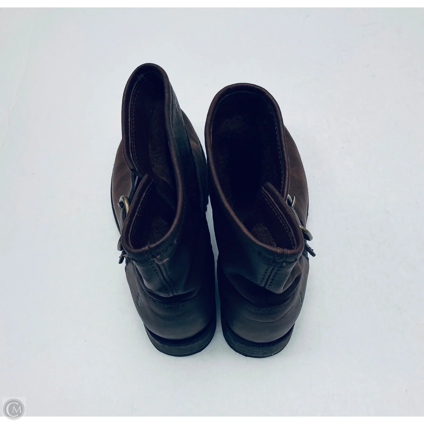 Boots Designer By Frye In Brown, Size: 7