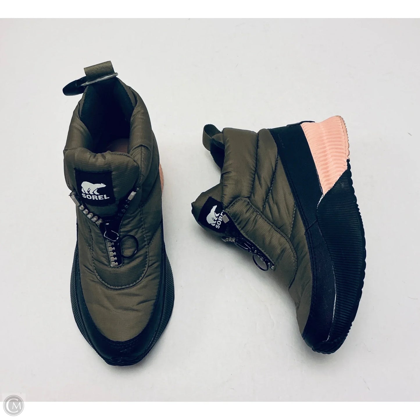 Boots Snow By Sorel In Green, Size: 7.5