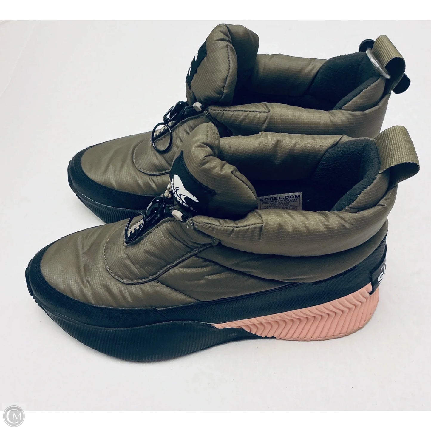 Boots Snow By Sorel In Green, Size: 7.5