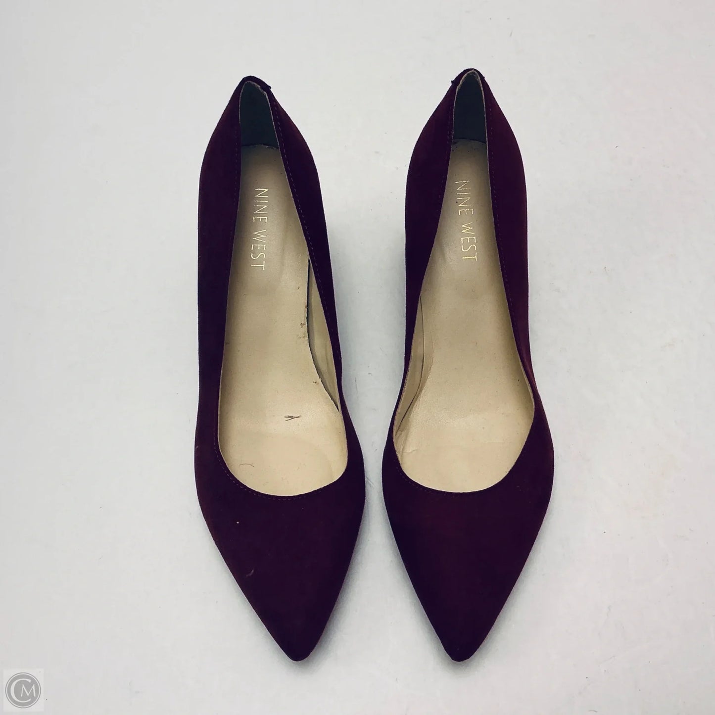 Shoes Heels Block By Nine West In Purple, Size: 6.5