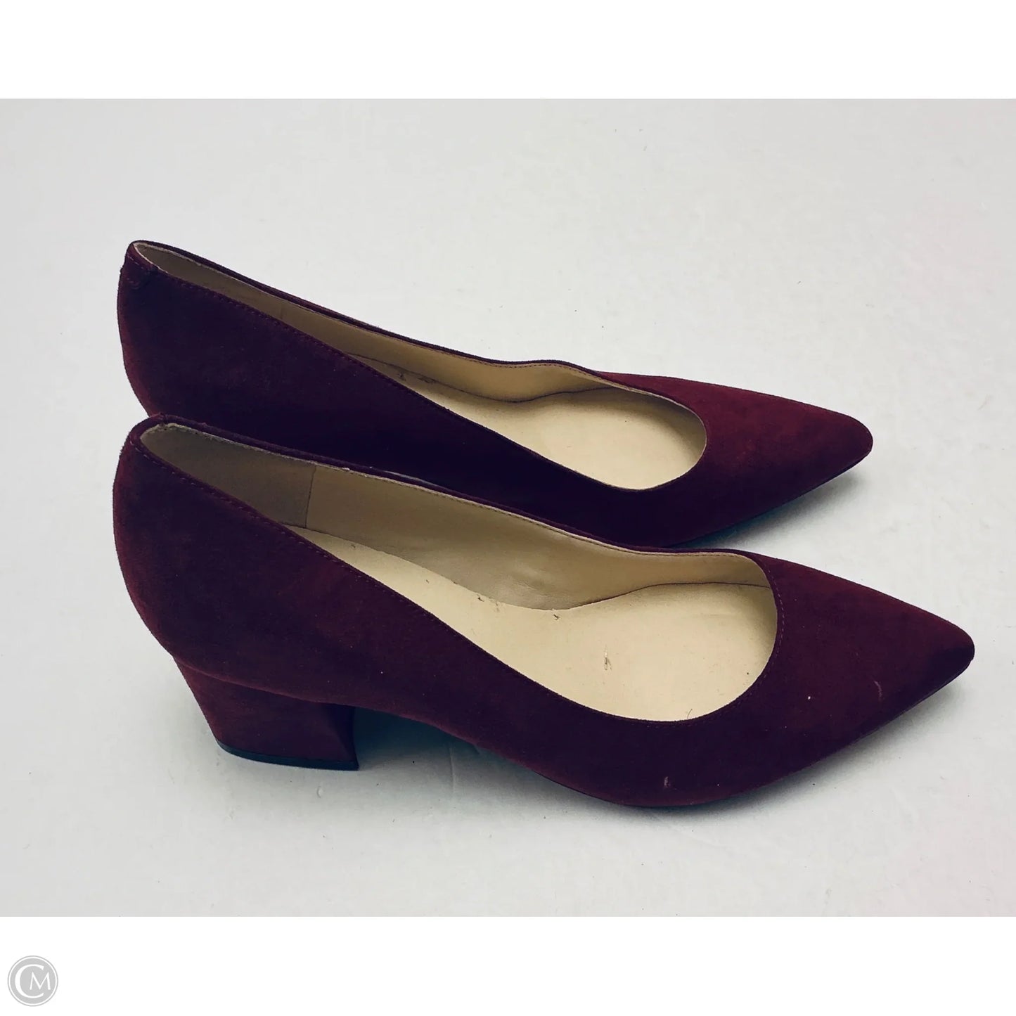 Shoes Heels Block By Nine West In Purple, Size: 6.5