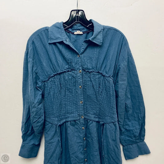 Dress Casual Maxi By Pilcro In Blue, Size: S