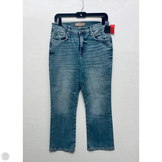 Jeans Straight By 7 For All Mankind In Blue, Size: 10