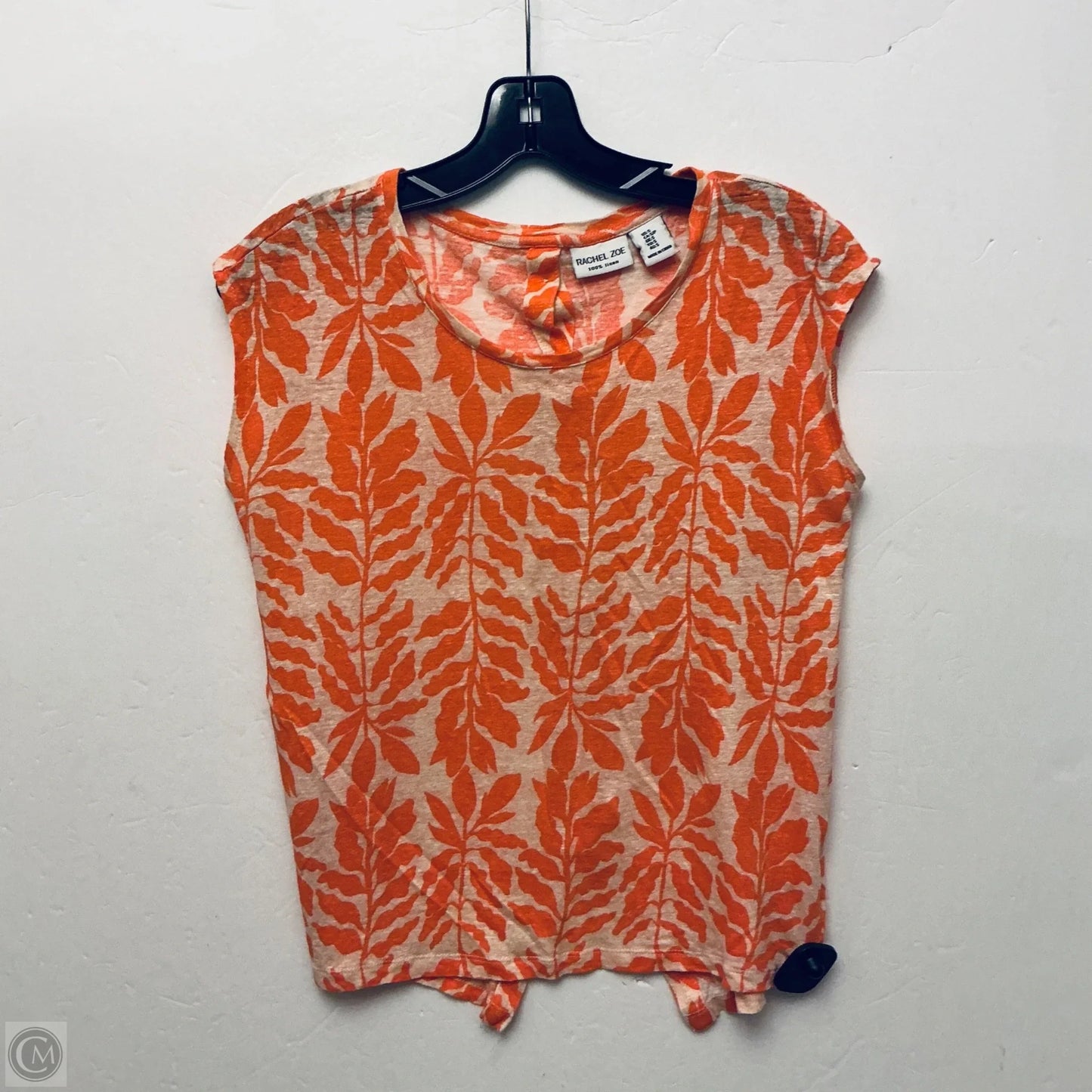 Top Short Sleeve By Rachel Zoe In Coral, Size: S