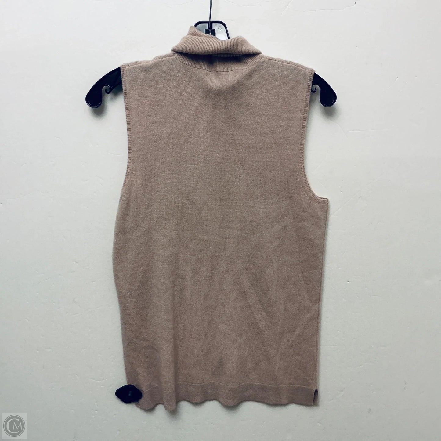 Top Sleeveless Designer By Neiman Marcus In Pink, Size: M