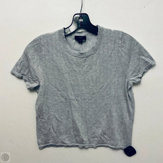 Top Short Sleeve By J. Crew In Grey, Size: M