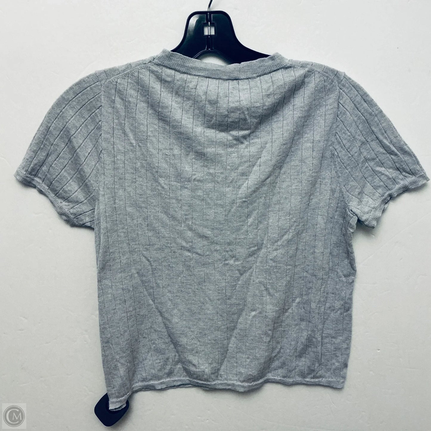 Top Short Sleeve By J. Crew In Grey, Size: M