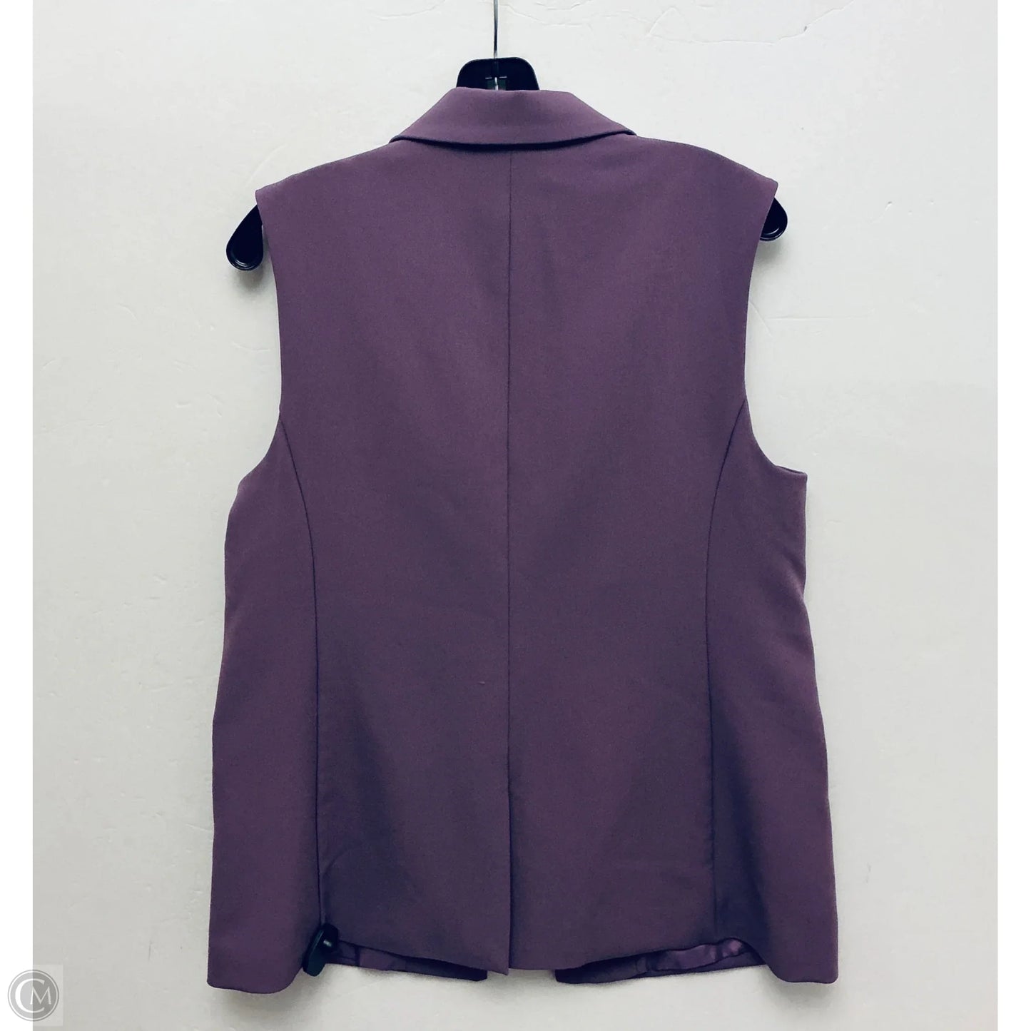 Vest Other By Liz Claiborne In Purple, Size: 12