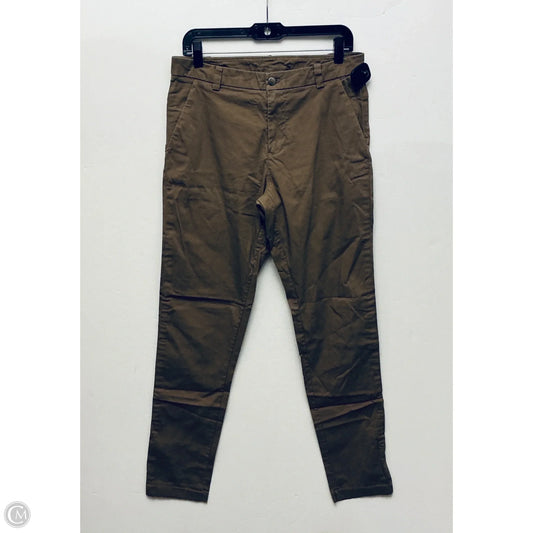 Pants Cropped By Lululemon In Tan, Size: M