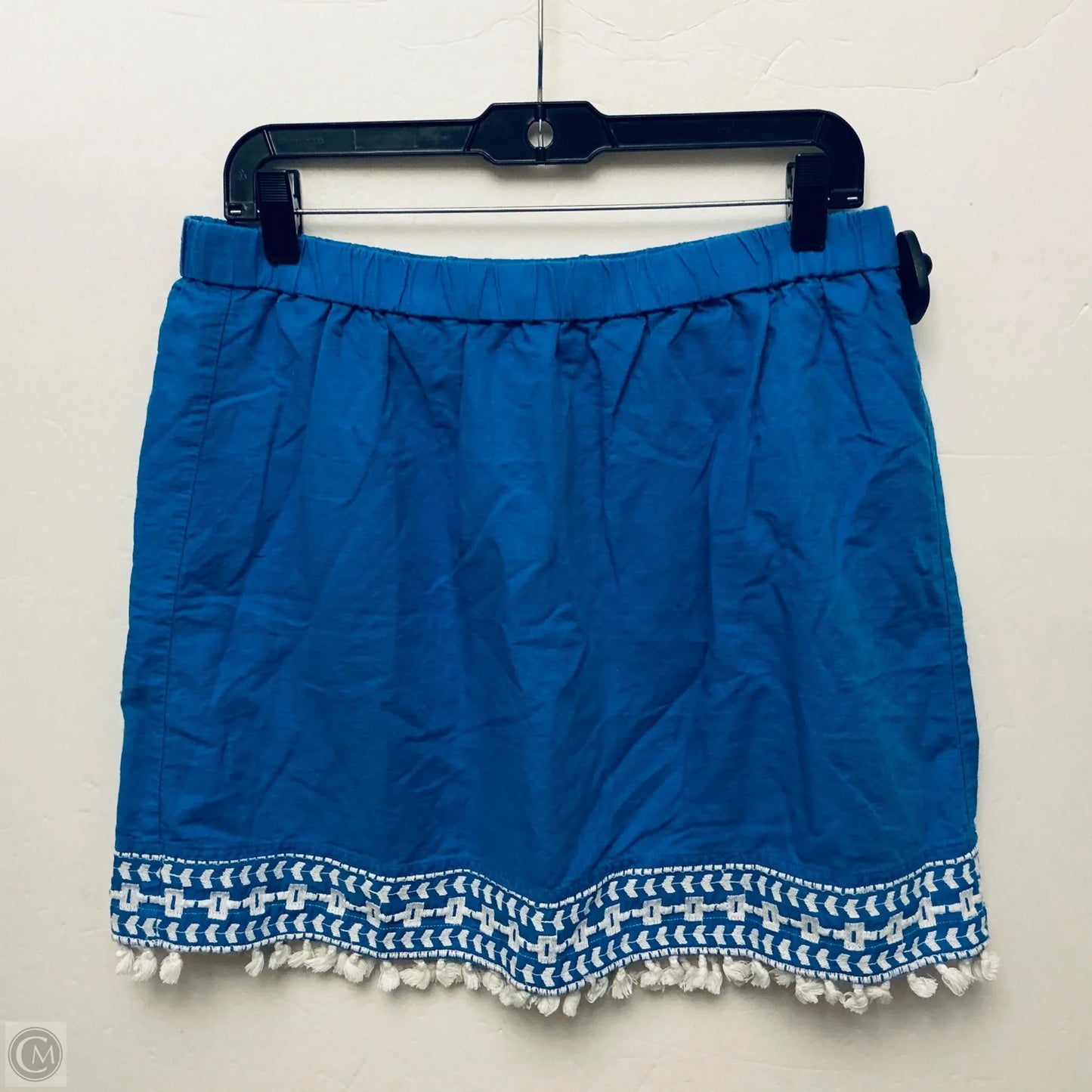 Skirt Mini & Short By J. Crew In Blue, Size: L