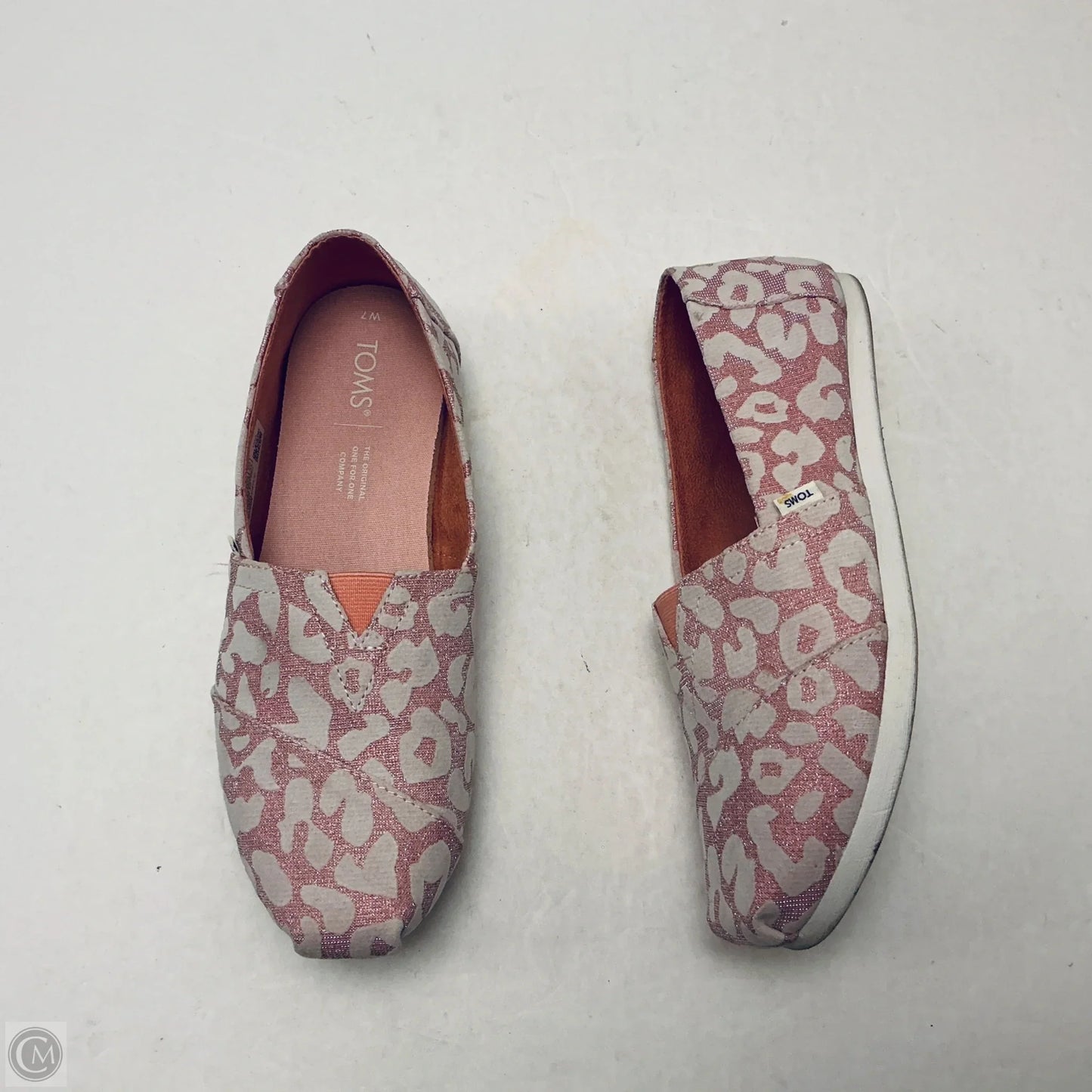 Shoes Flats By Toms In Pink, Size: 7