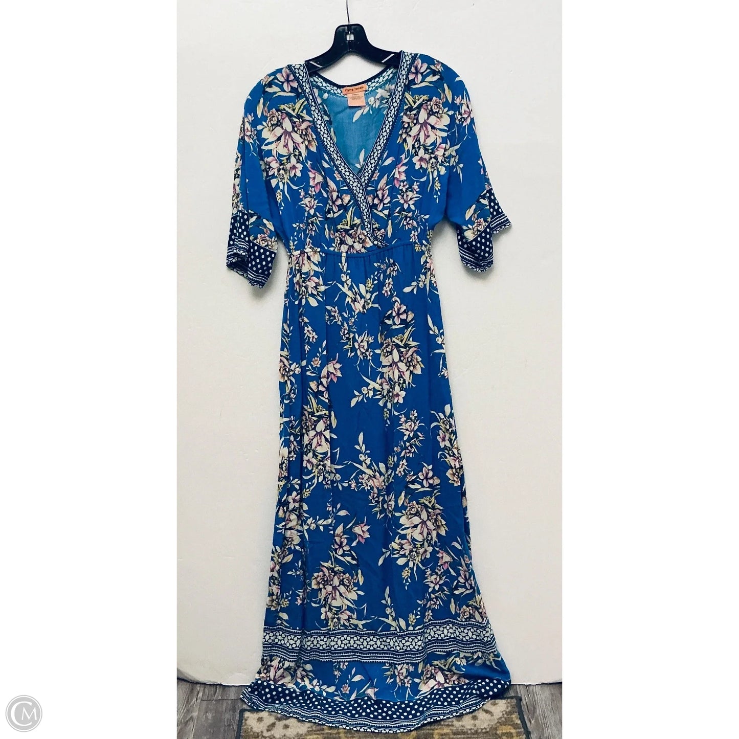 Dress Casual Maxi By Flying Tomato In Blue, Size: S