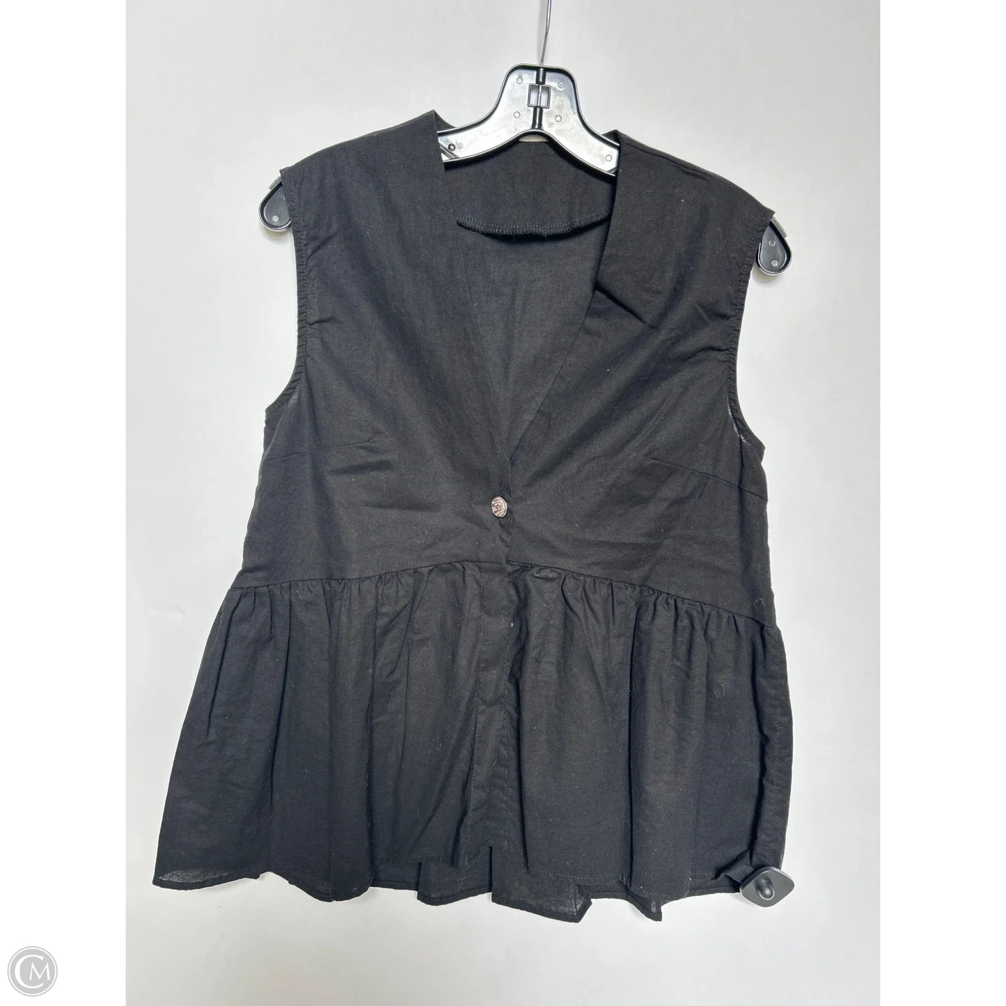 Top Sleeveless By Clothes Mentor In Black, Size: Xl