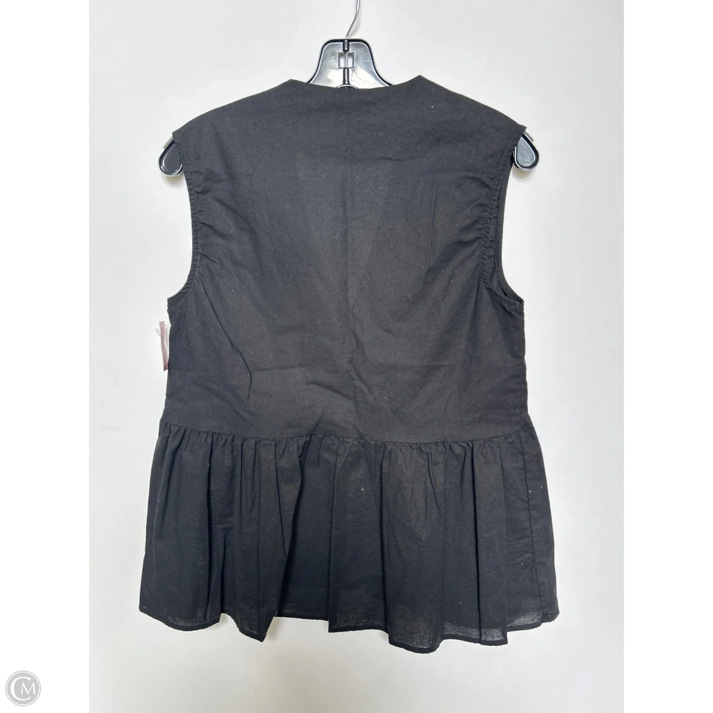 Top Sleeveless By Clothes Mentor In Black, Size: Xl