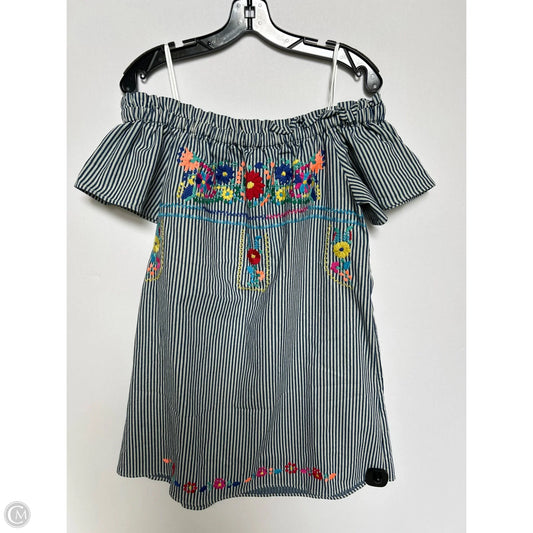 Dress Casual Short By Clothes Mentor In Striped Pattern, Size: M
