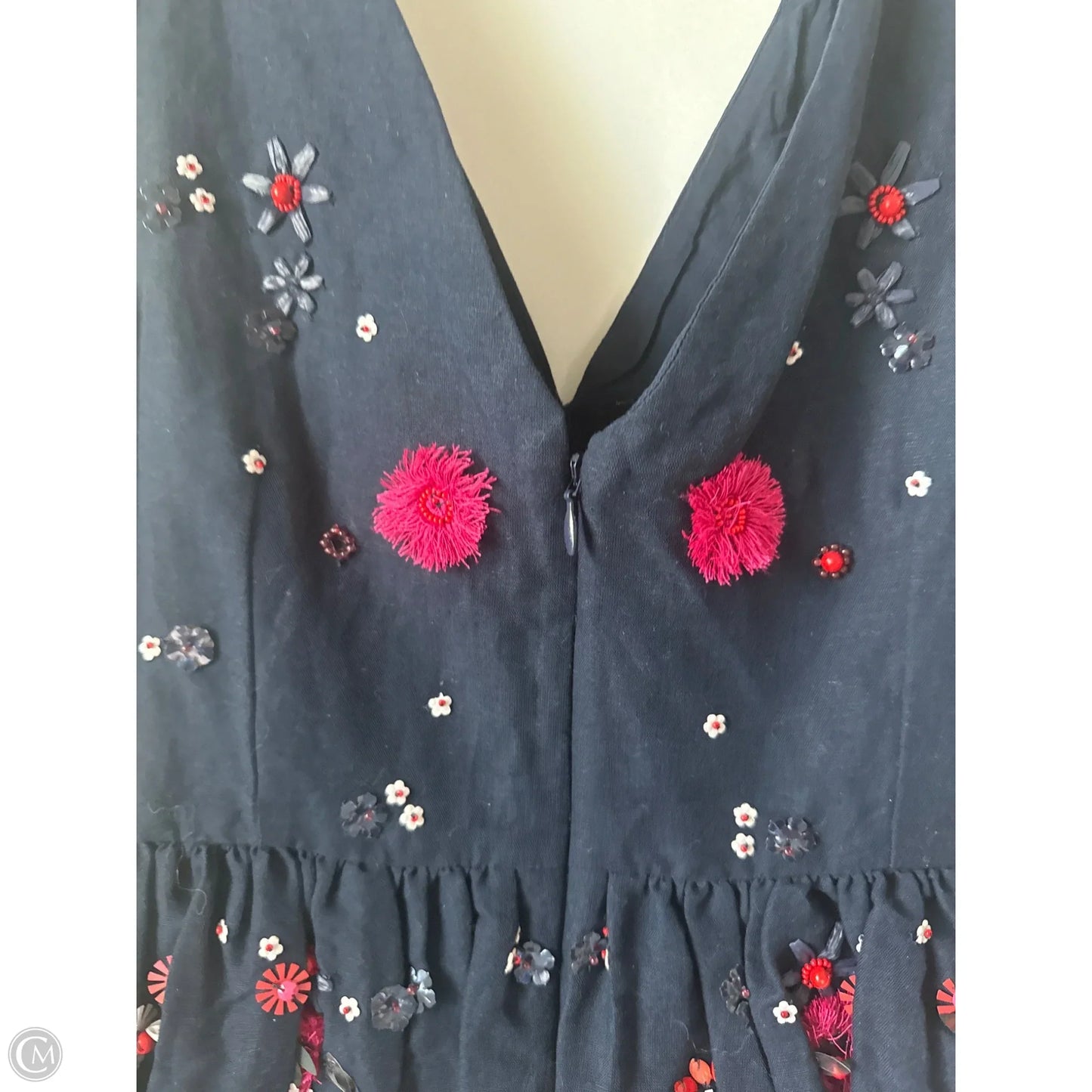 Top Sleeveless By J. Crew In Navy, Size: 0