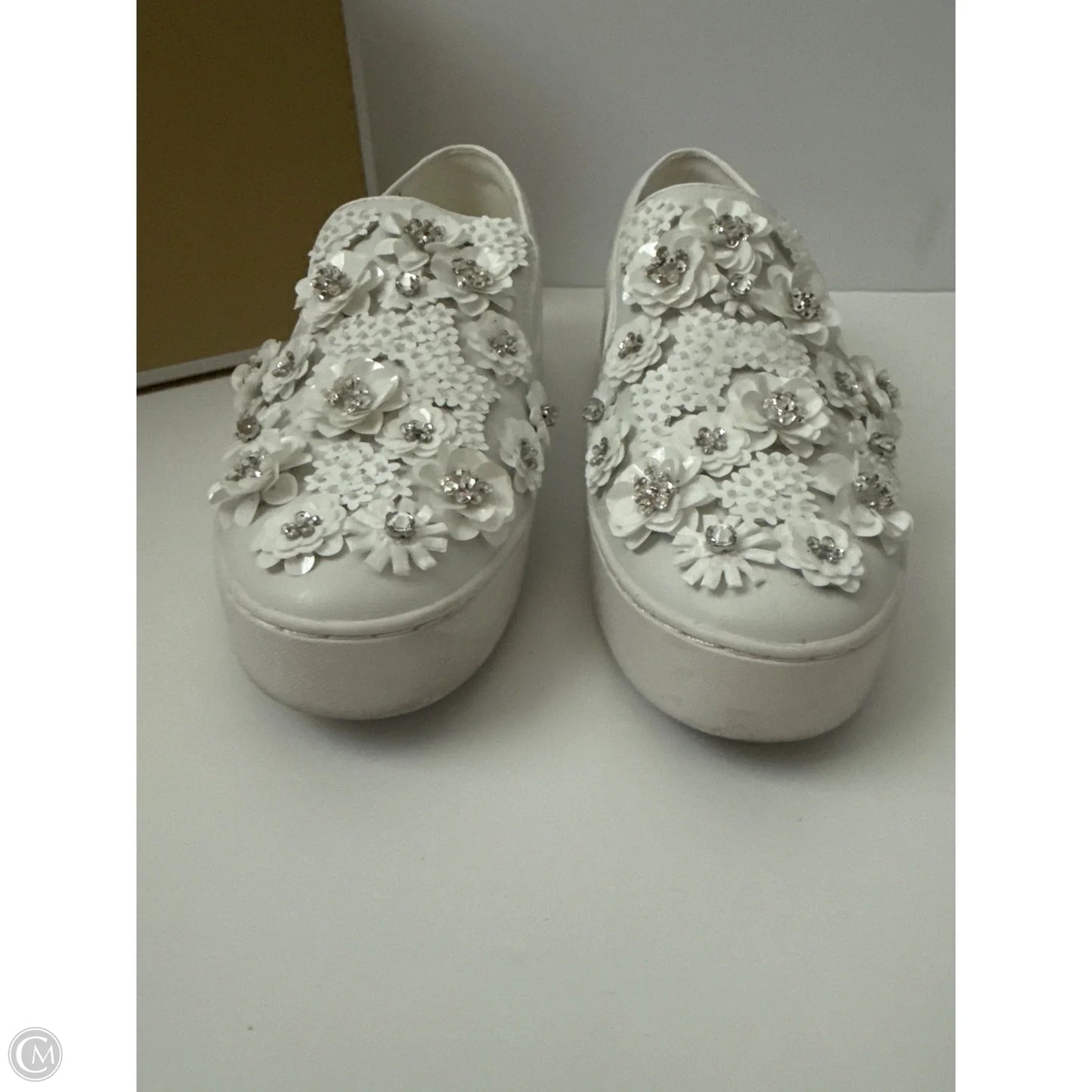Shoes Sneakers By Michael By Michael Kors In White, Size: 9.5
