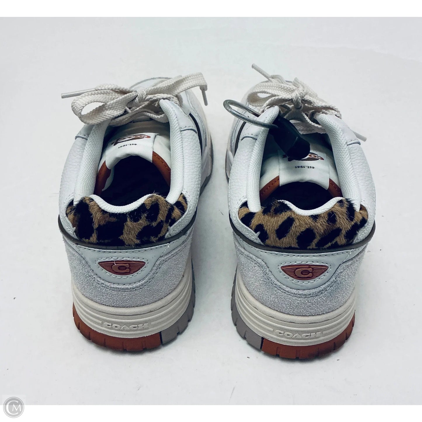 Shoes Designer By Coach In Cream, Size: 8