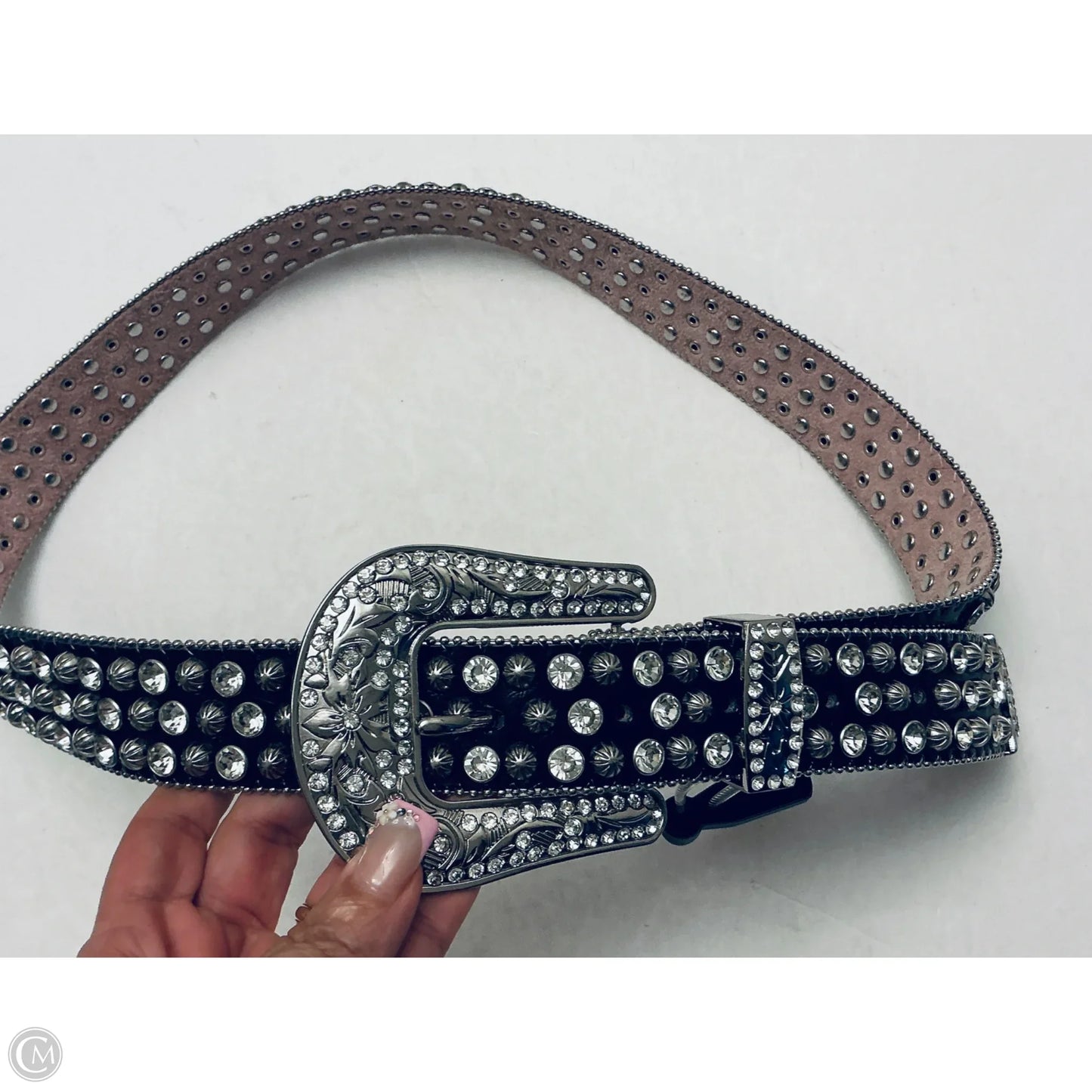 Belt Leather By Clothes Mentor, Size: Large