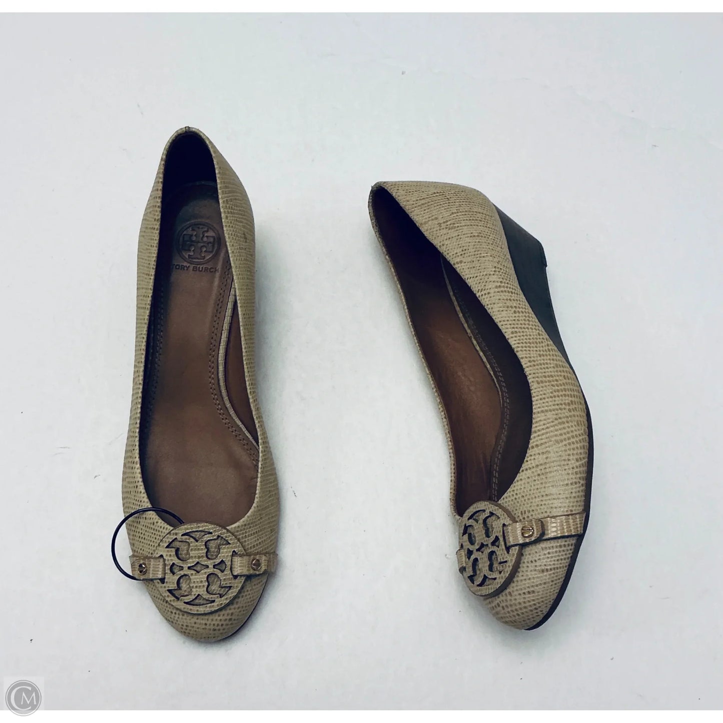 Shoes Designer By Tory Burch In Tan, Size: 9