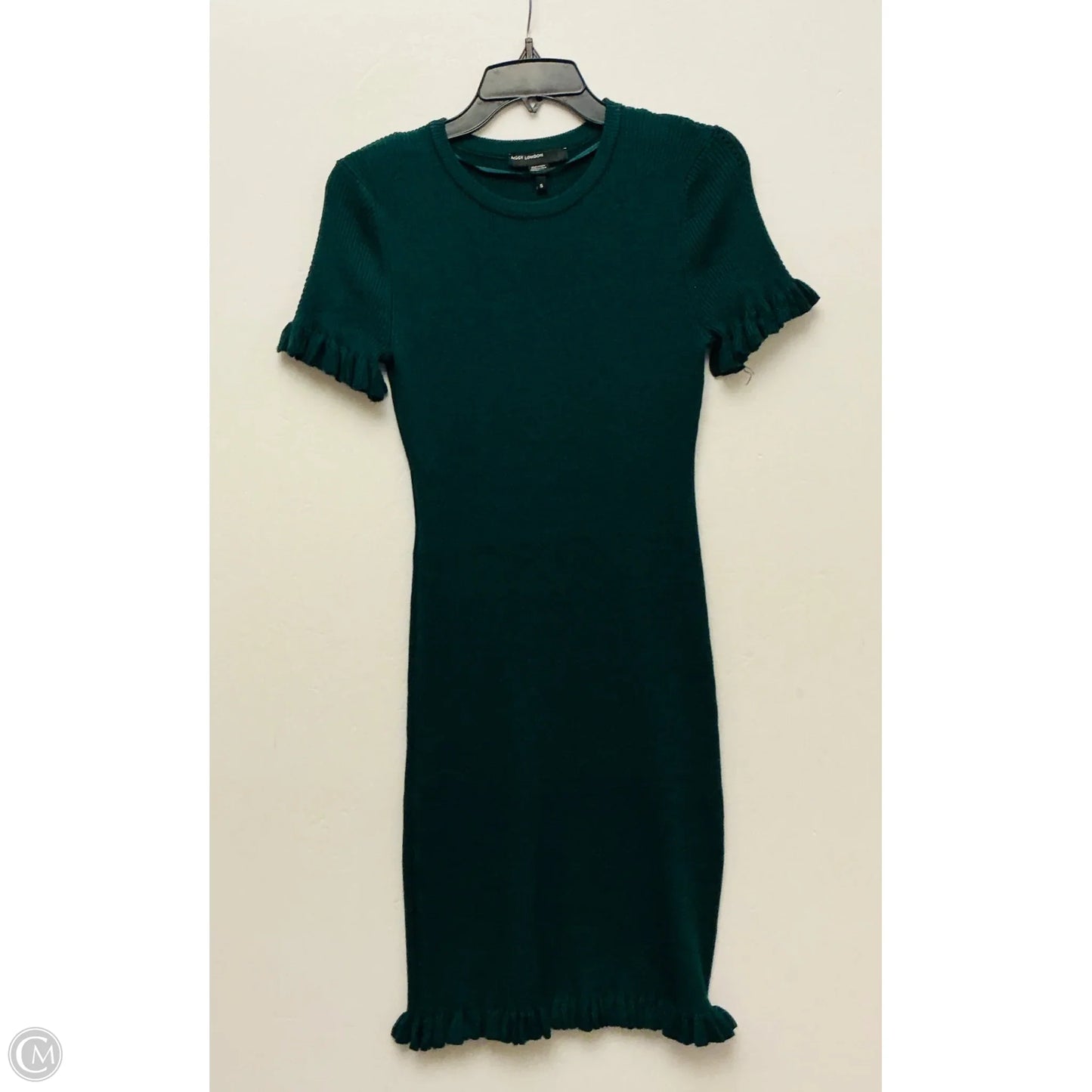 Dress Casual Midi By Maggy London In Green, Size: S