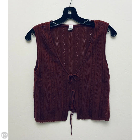 Top Sleeveless By Old Navy In Maroon, Size: M