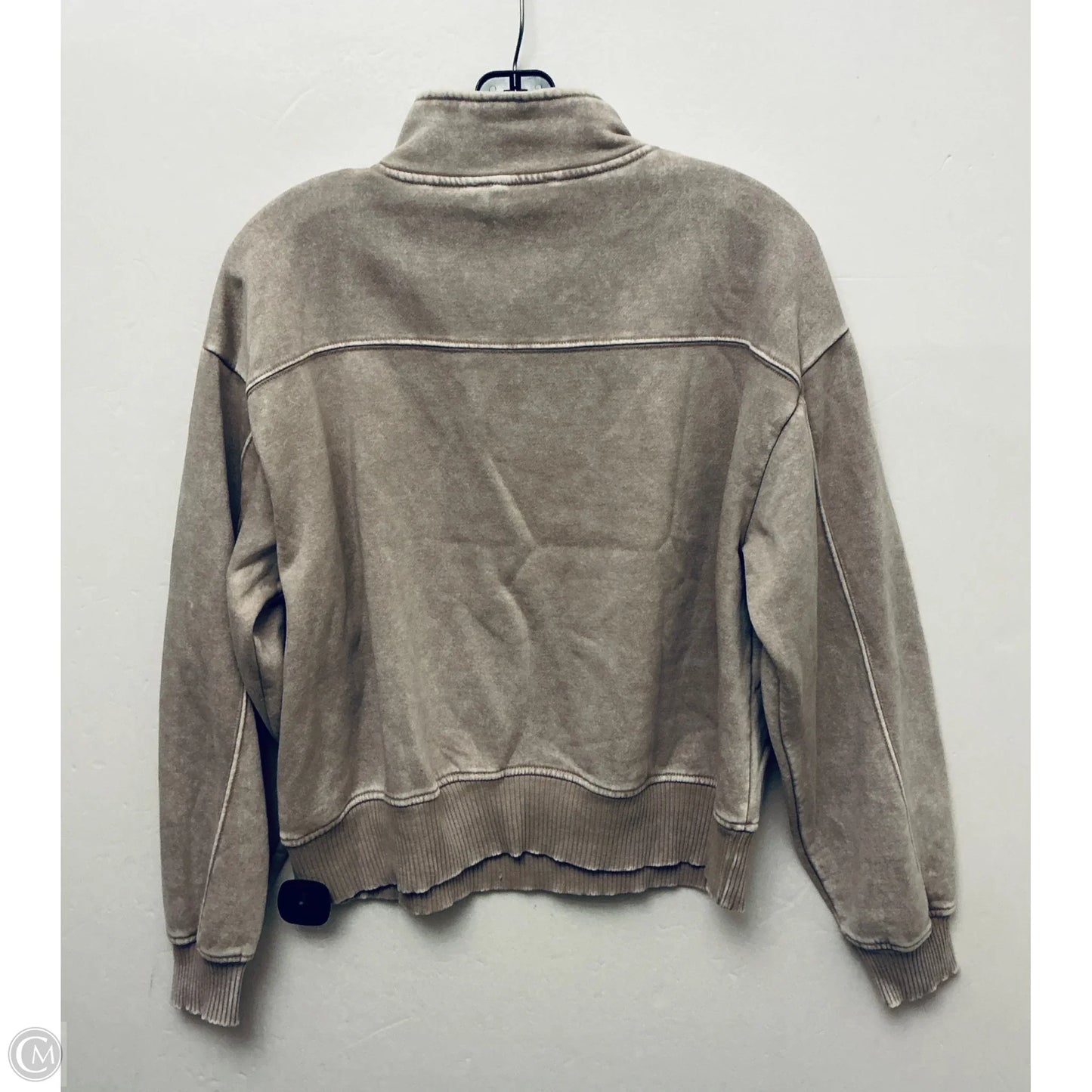 Sweater By Zenana In Tan, Size: M