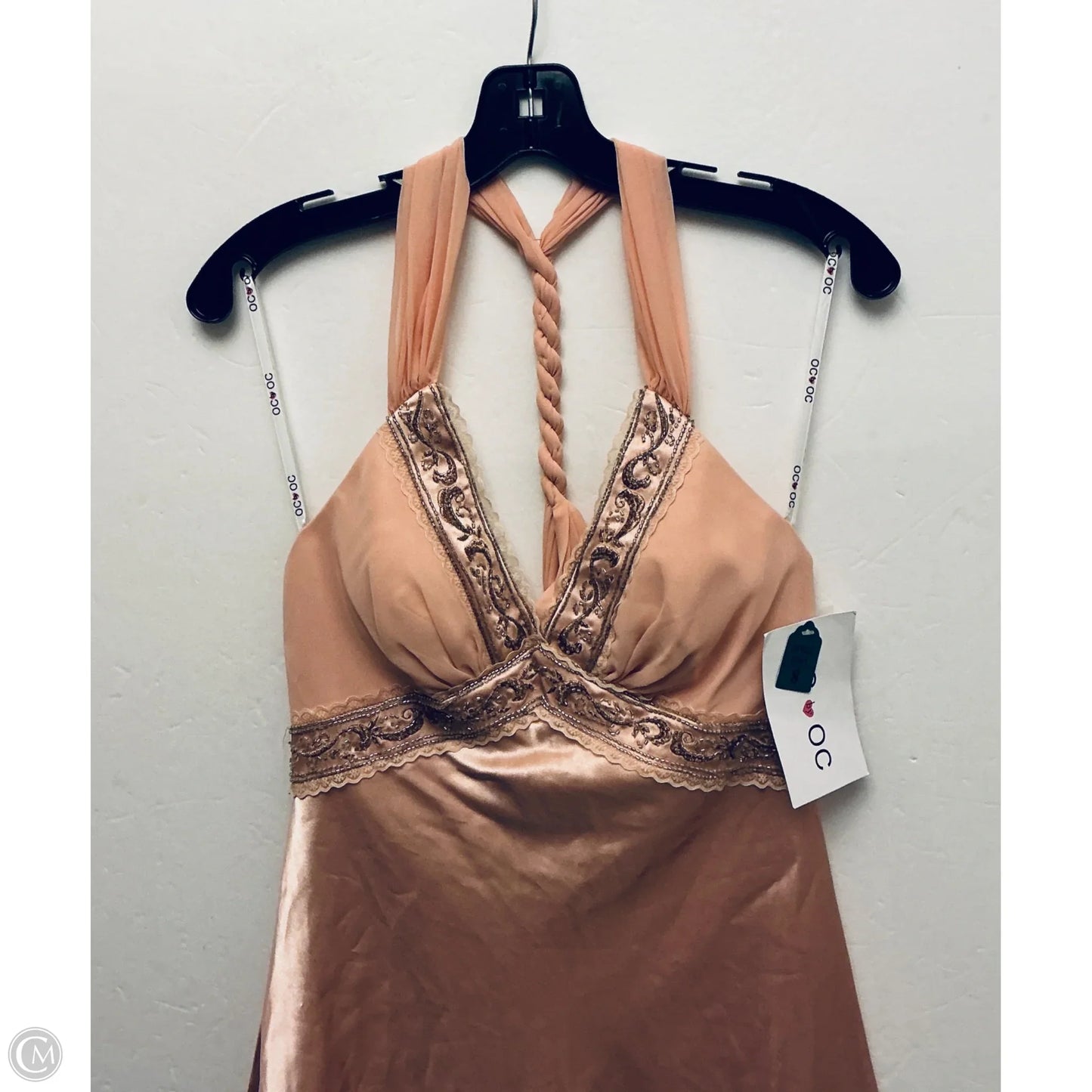 Dress Casual Short By Clothes Mentor In Rose Gold, Size: 8