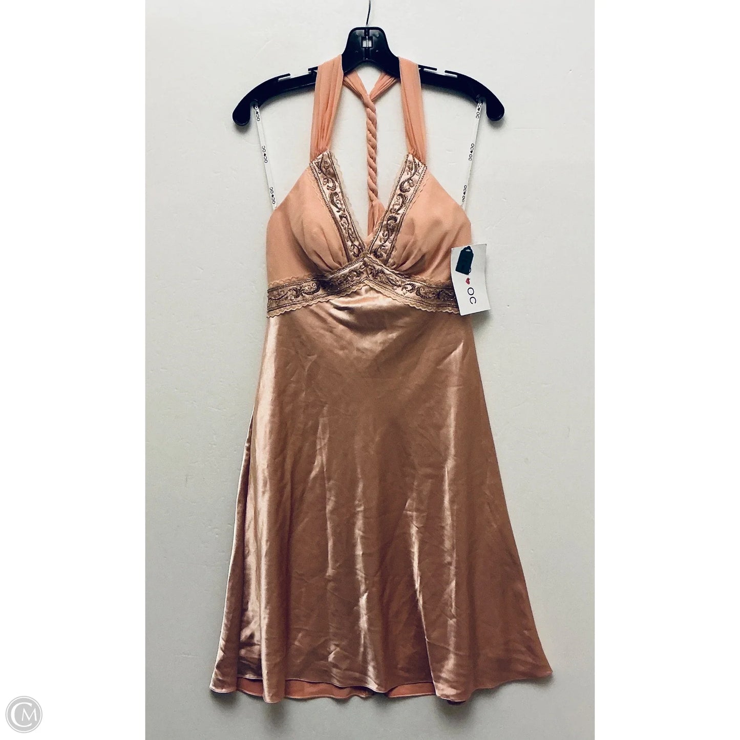 Dress Casual Short By Clothes Mentor In Rose Gold, Size: 8
