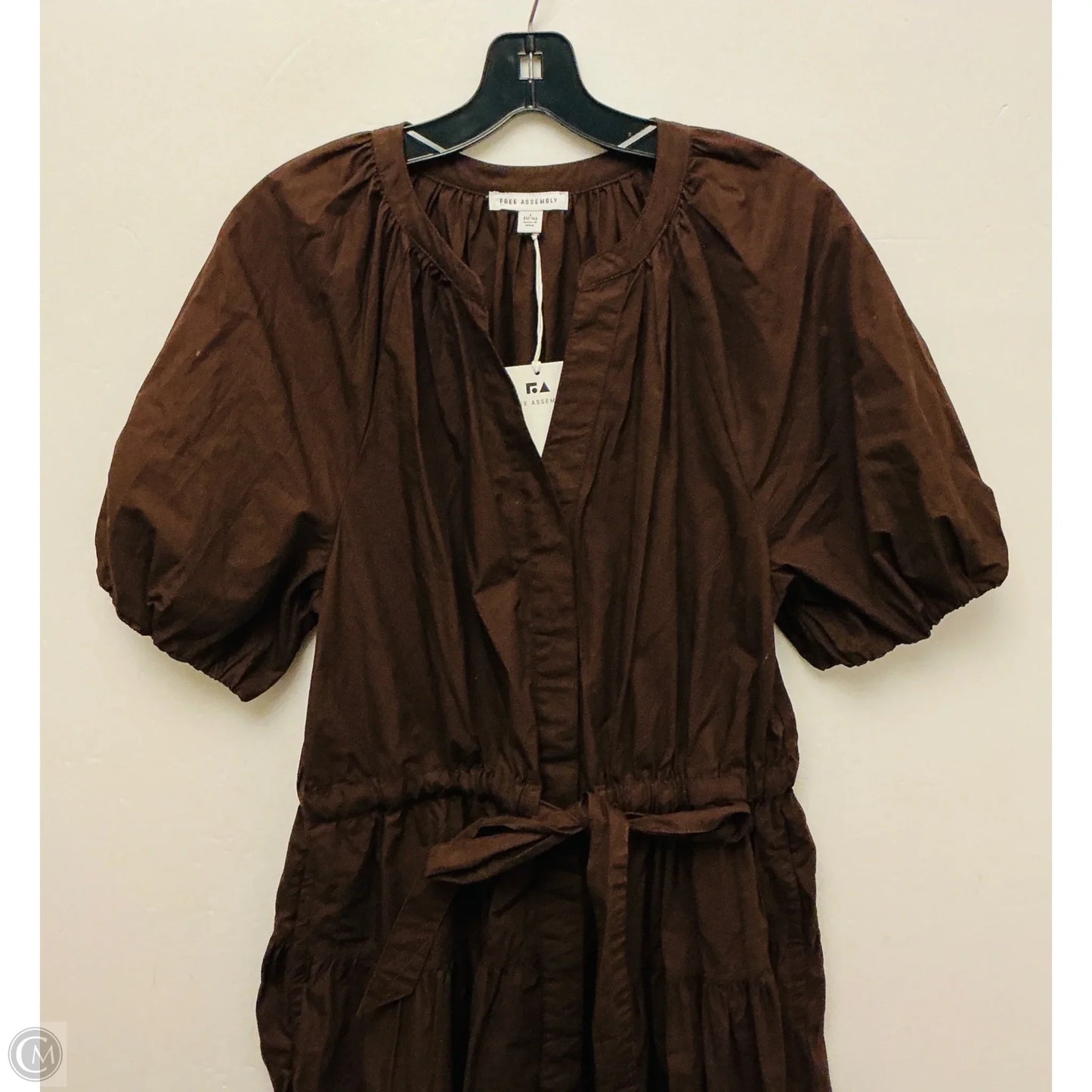 Dress Casual Maxi By Free Assembly In Brown, Size: L