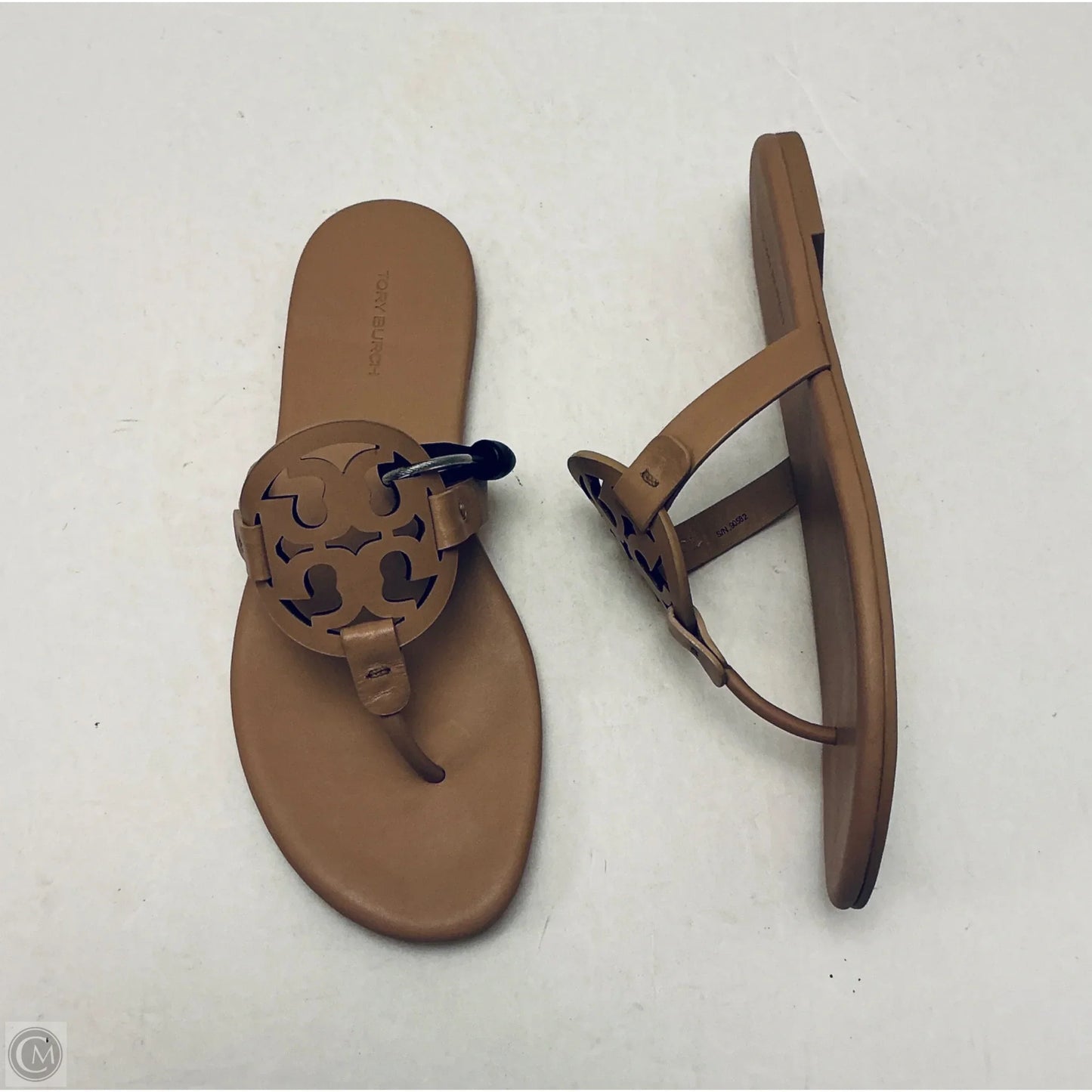 Sandals Designer By Tory Burch In Tan, Size: 9