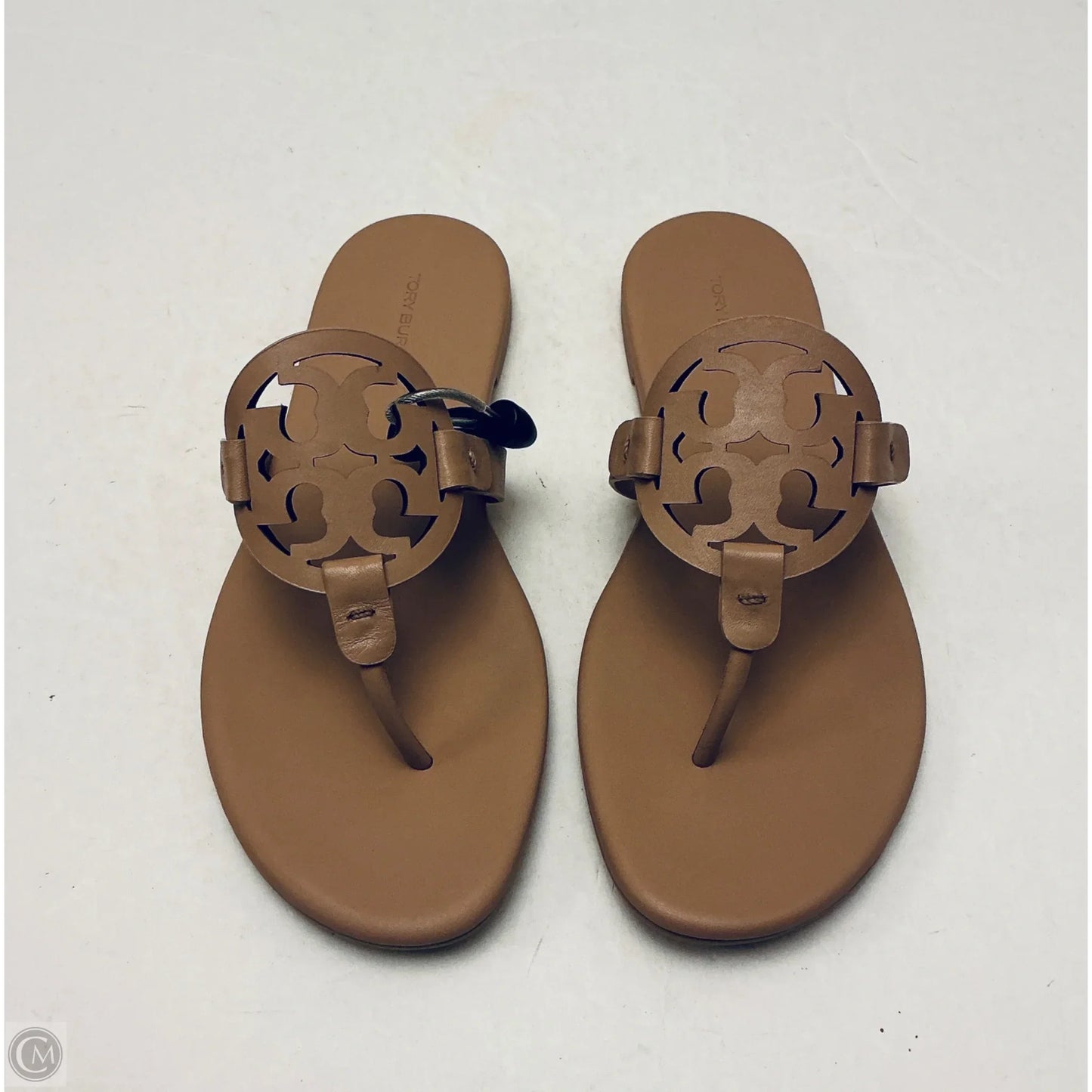 Sandals Designer By Tory Burch In Tan, Size: 9