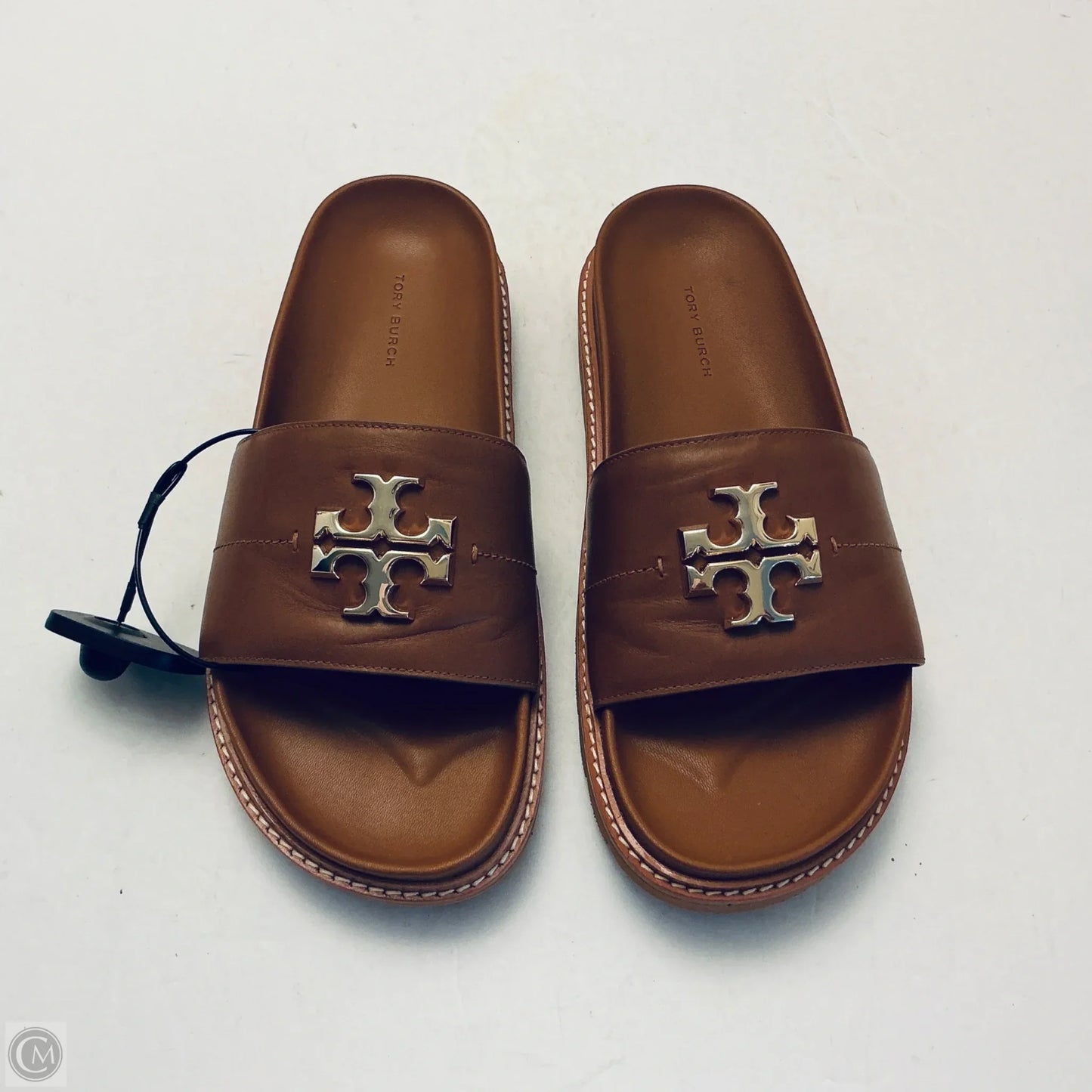 Sandals Designer By Tory Burch In Brown, Size: 9
