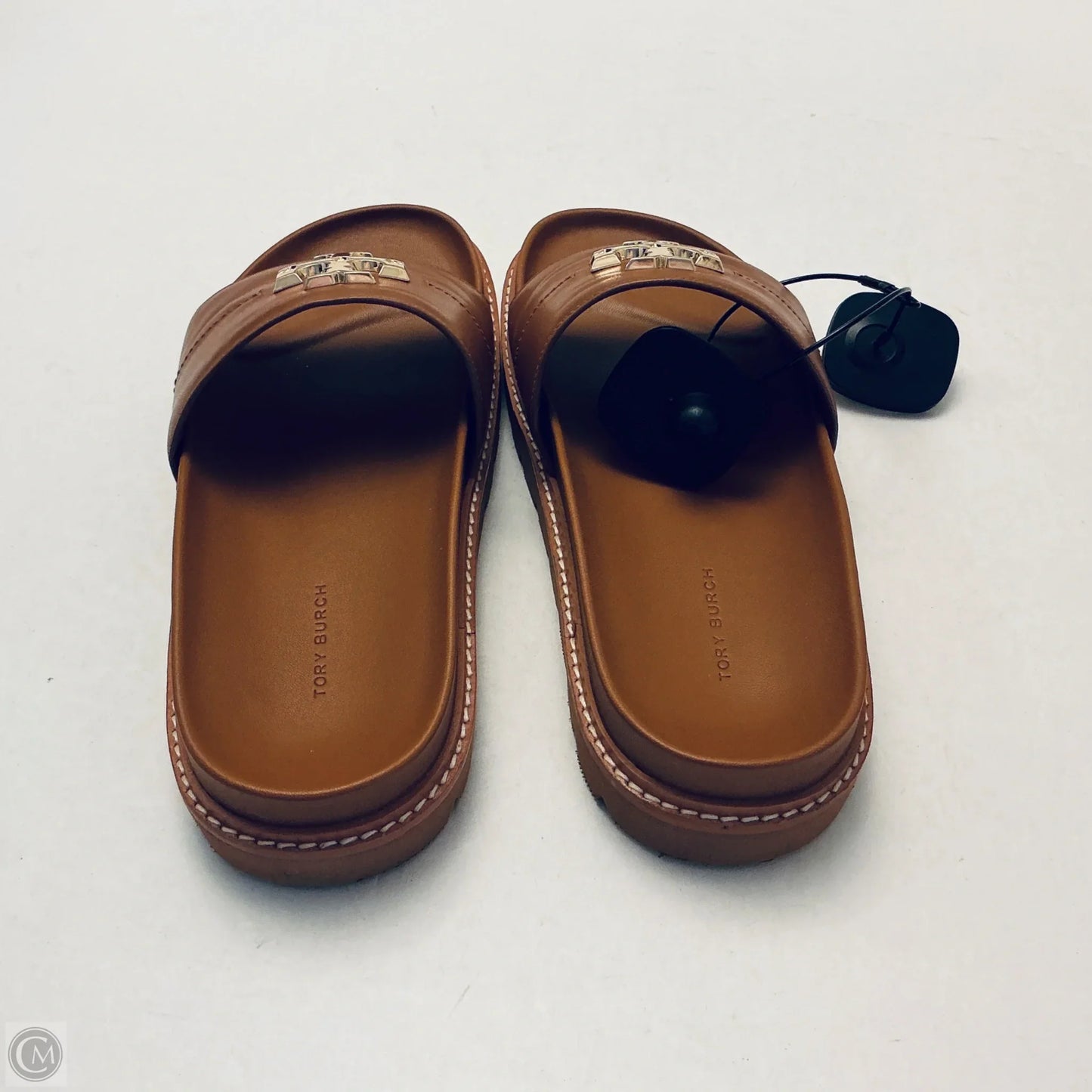 Sandals Designer By Tory Burch In Brown, Size: 9