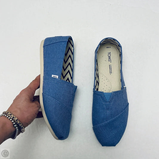 Shoes Flats By Toms In Purple, Size: 8.5