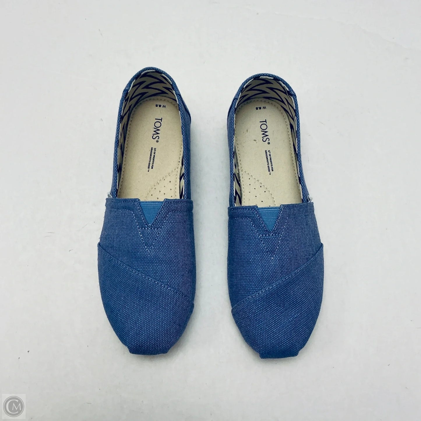 Shoes Flats By Toms In Purple, Size: 8.5