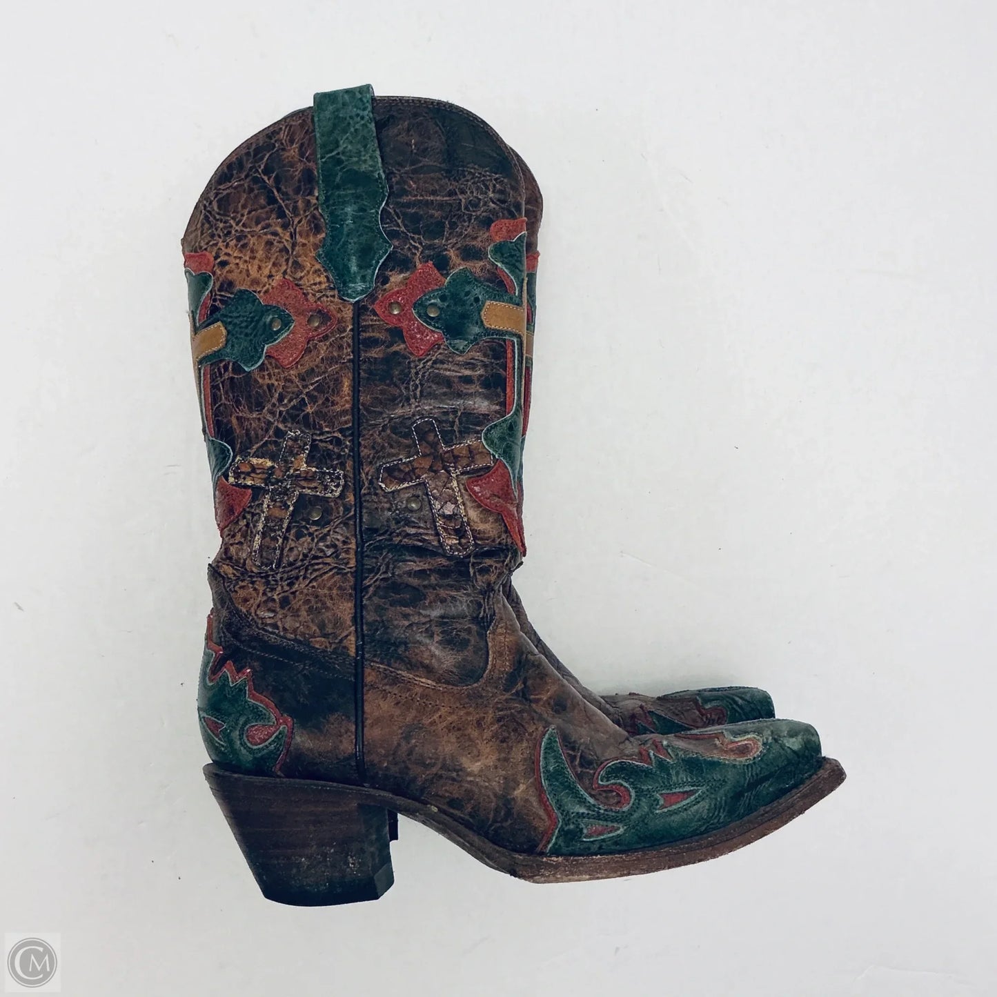 Boots Western By Corral In Brown, Size: 6