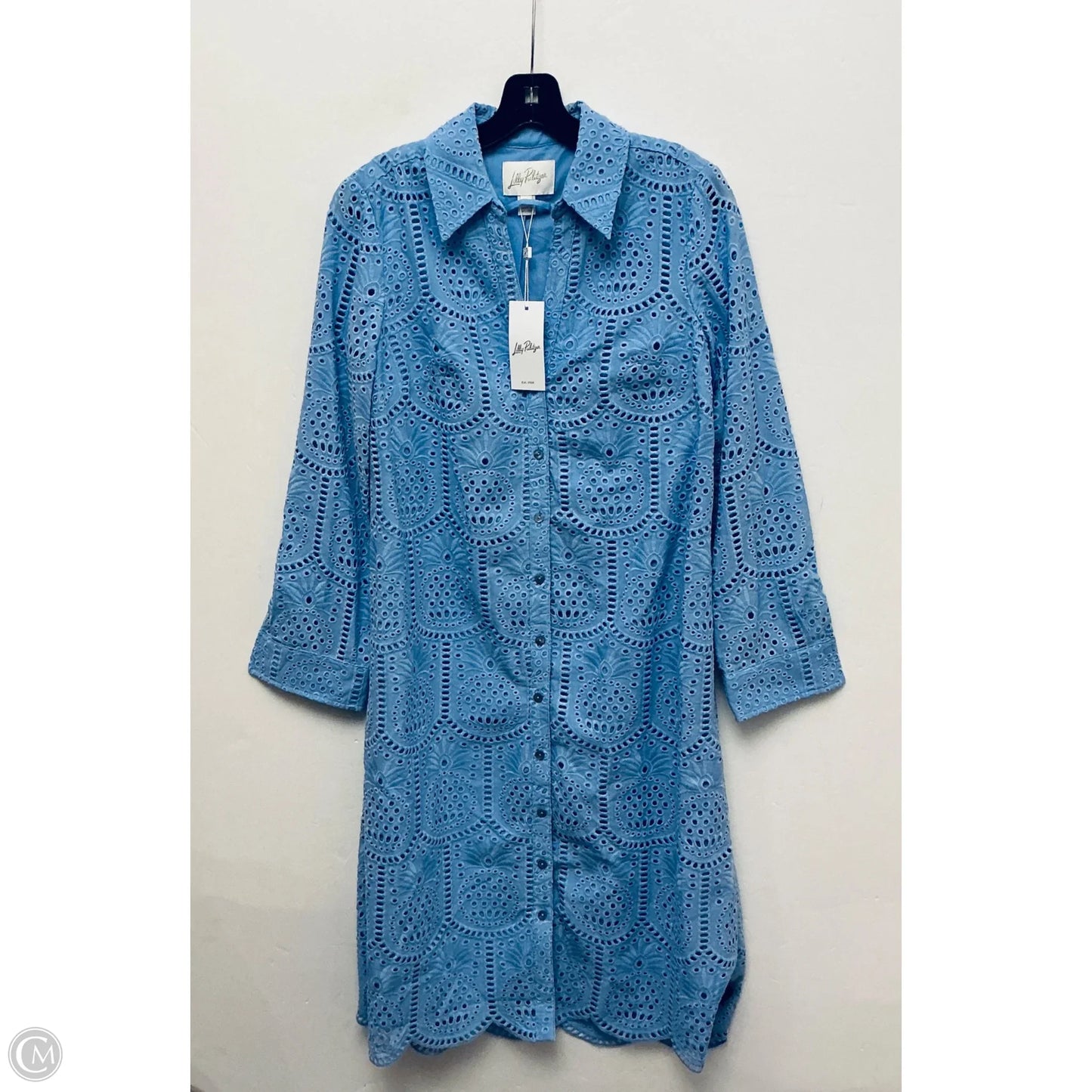 Dress Designer By Lilly Pulitzer In Blue, Size: 4