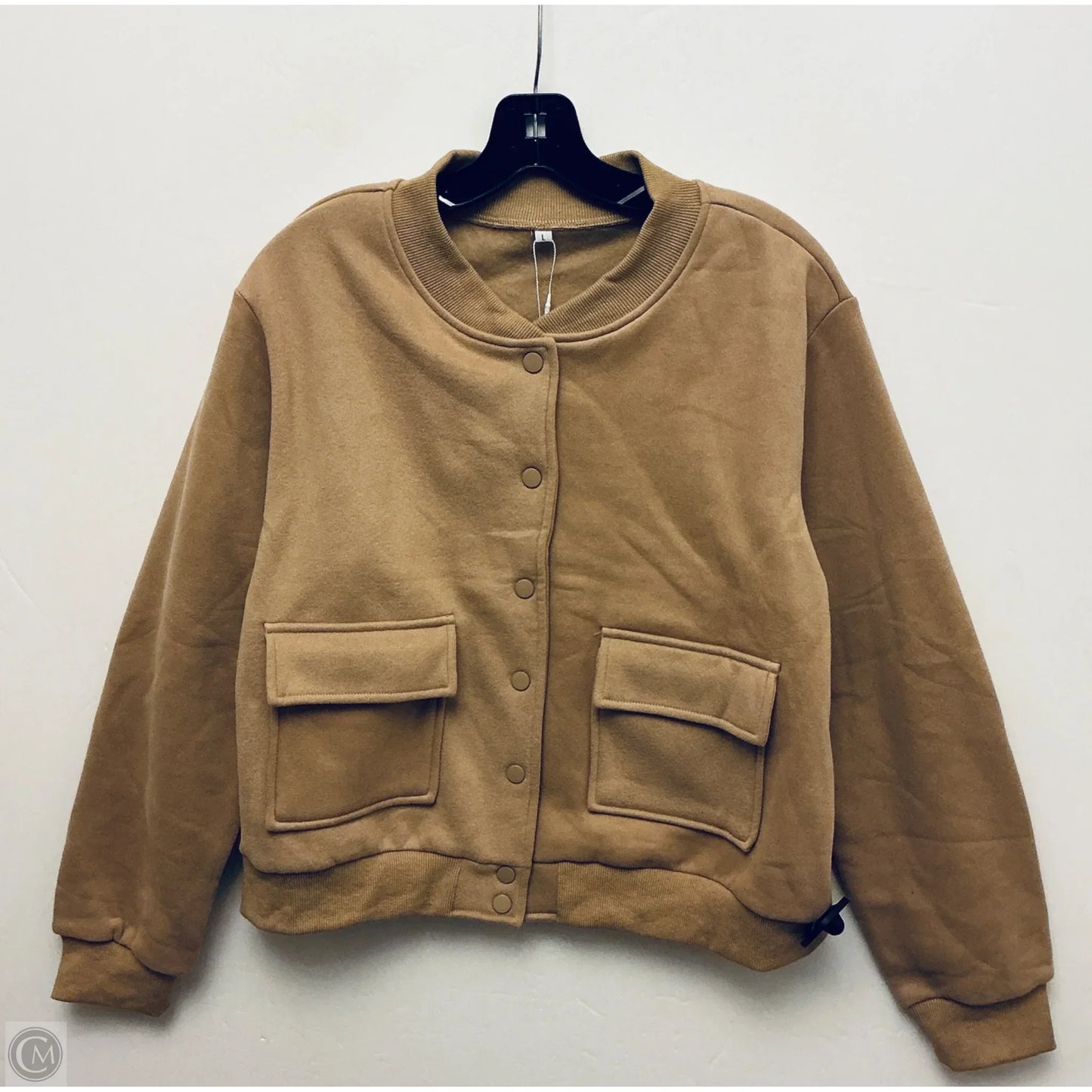 Jacket Moto By Anrabess In Tan, Size: L