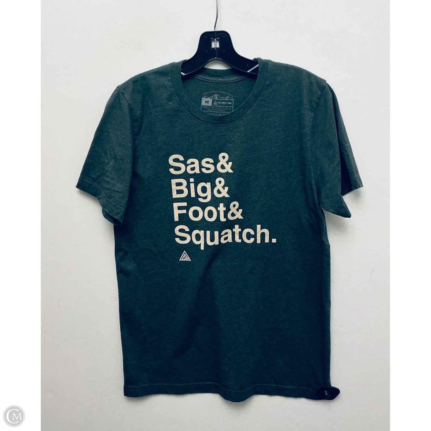 Top Short Sleeve Basic By Clothes Mentor In Green, Size: M