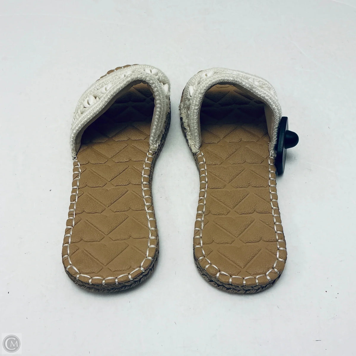 Sandals Flats By Roxy In White, Size: 8