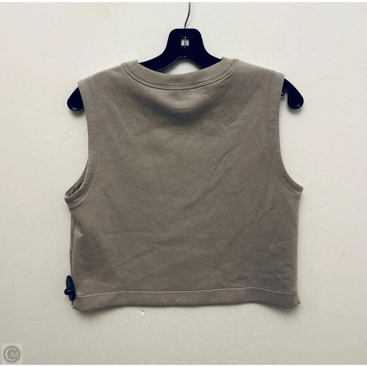 Top Sleeveless By Ypb In Grey, Size: S