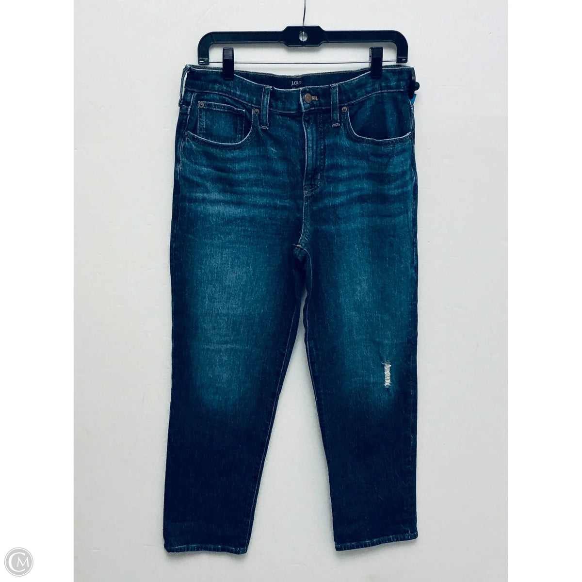 Jeans Wide Leg By J. Crew In Blue, Size: 4