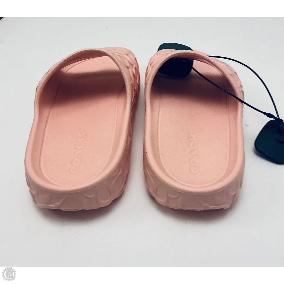 Sandals Designer By Coach In Pink, Size: 8