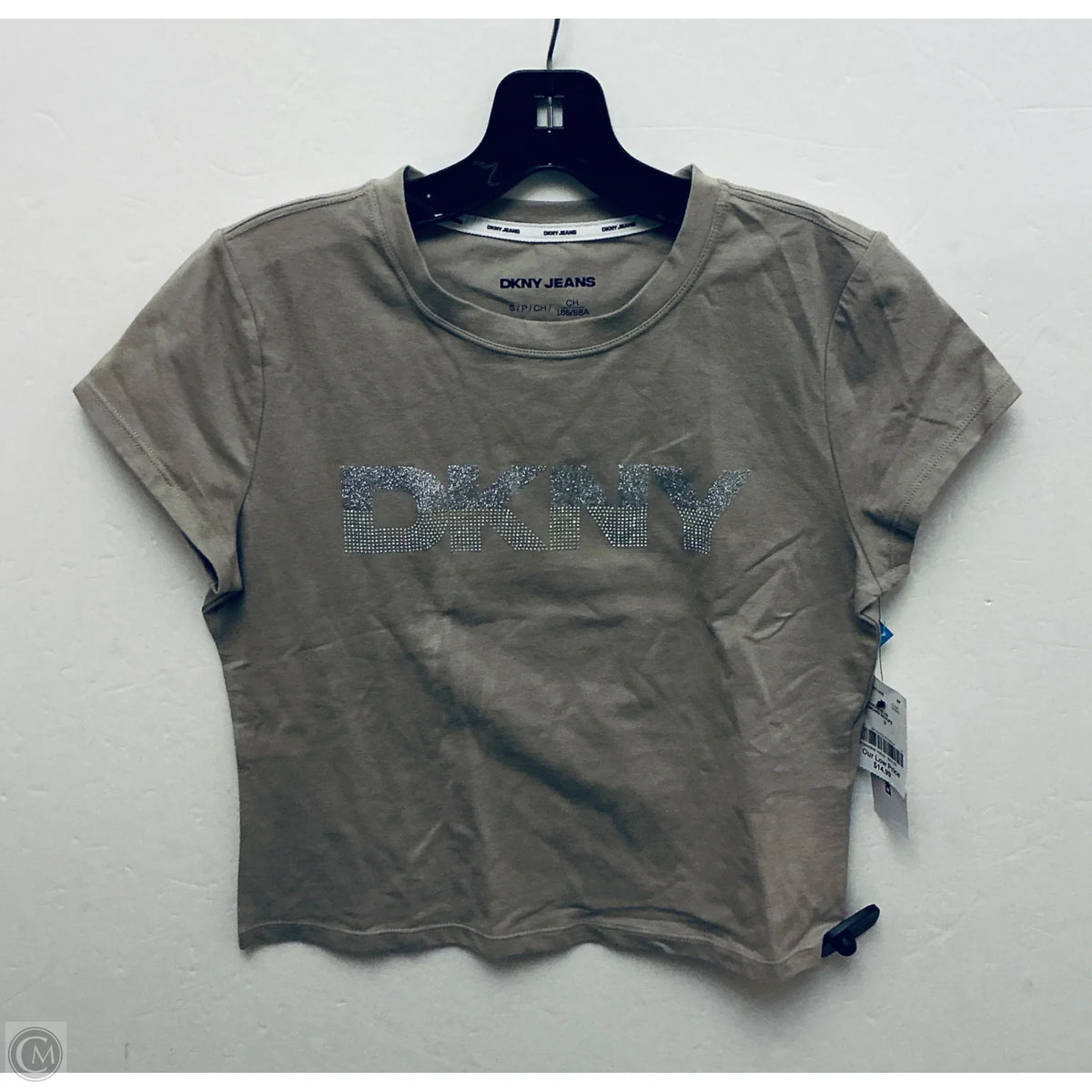 Top Short Sleeve Basic By Dkny In Green, Size: S