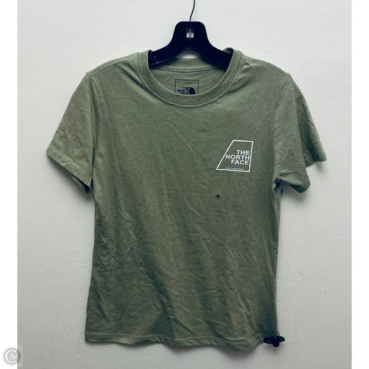 Top Short Sleeve Basic By The North Face In Green, Size: M