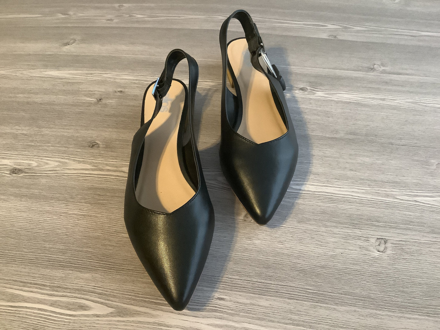 Black Shoes Flats Ellos, Size 8