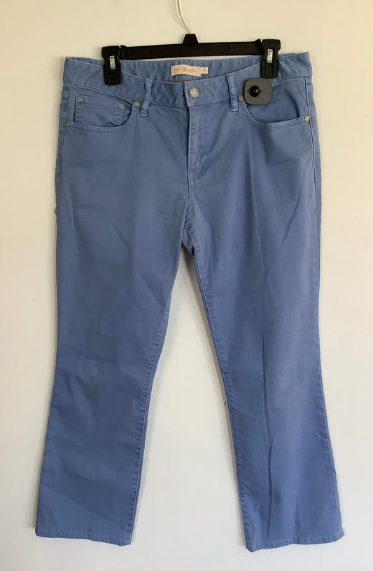 Jeans Flared By Tory Burch In Blue, Size: 10