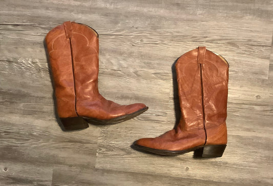 Brown Boots Western Tony Lama, Size 10