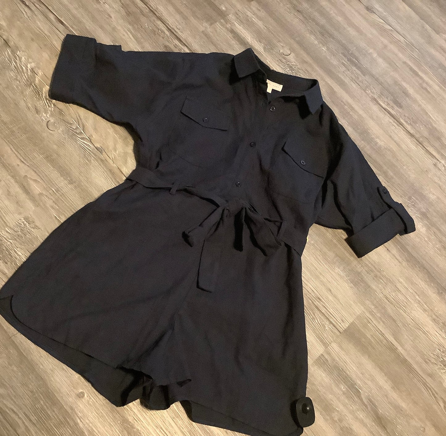 Navy Romper Clothes Mentor, Size S